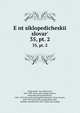Энциклопедическии? словарь, под ред. и.Е. Андреевского. 35, pt. 2, Andreevskii?, Ivan Efimovich, 1831-1891. [from old catalog],Arsen?ev, Konstantin Konstantinovich, 1837-1919. [from old catalog],Petrushevskii?, Fedor Fomich, 1828-1904. [from old catalog],Shevi?akov, Vladimir Timofeevich, 1859- [from old catalog] 