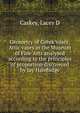 Geometry of Greek vases; Attic vases in the Museum of Fine Arts analysed according to the principles of proportion discovered by Jay Hambidge, Lacey D. Caskey 