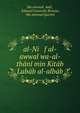 al-Ni f al-awwal wa-al-thani min Kitab Lubab al-albab, Mu?ammad ?Awf? , Edward Granville Browne, Mu?ammad Qazv?n? 