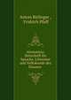 Alemannia: Zeitschrift fur Sprache, Litteratur und Volkskunde des Elsasses ., Anton Birlinger , Fridrich Pfaff 