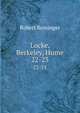 Locke, Berkeley, Hume. 22-23, Robert Reininger 
