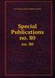 Special Publications. no. 80, U.S. Coast and Geodetic Survey 