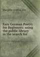 Easy German Poetry for Beginners: using the public library in the search for ., Margate central libr 