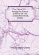 The Car of 1911: Being the Latest Edition of The Locomobile Book, which ., Locomobile Company of America, Locomobile Company of America 