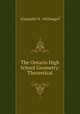 The Ontario High School Geometry: Theoretical, Alexander H . McDougall 