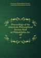 Proceedings of the American Philosophical Society Held at Philadelphia for .. 49, American Philosophical Society , American Philosophical Society 
