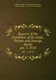 Reports of the Condition of the State, Private and Savings Banks. pts. 1-1913, North Carolina Corporation Commission , North Carolina , Corporation Commission 