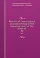 Reports of Cases Argued and Determined in the Supreme Court of the State of .. 40, Montana Supreme Court , Supreme Court , Montana 