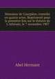 Monsieur de Courpire, comdie en quatre actes. Reprsent pour la premire fois sur le thatre de L`Athne, le 7 novembre 1907, Hermant Abel 