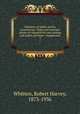 Valuation of public service corporations : legal and economic phases of valuation for rate making and public purchase : Supplement. 1, Whitten, Robert Harvey, 1873-1936 