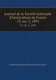 Journal de la Socit nationale d`horticulture de France. 13, ser. 3, 1891, 