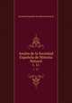 Anales de la Sociedad Espaola de Historia Natural. t. 11, Sociedad Espanola de Historia Natural 