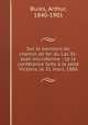 Sur le parcours du chemin de fer du Lac St.-Jean microforme : 1e re conference faite a la salle Victoria, le 31 mars, 1886, Buies, Arthur, 1840-1901 