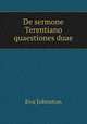De sermone Terentiano quaestiones duae, Eva Johnston 