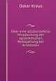 Uber eine altuberlieferte Missdeutung der epideiktischen Redegattung bei Aristoteles, Oskar Kraus 