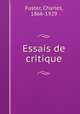 Essais de critique, Fuster, Charles, 1866-1929 