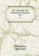 Die Chronik des deutschen Dramas. 02, Bab, Julius, 1880-1955 