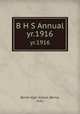 B H S Annual. yr.1916, Berne High School (Berne, Ind.) 