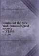 Journal of the New York Entomological Society. v. 3 1895, New York Entomological Society 