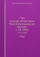 Journal of the New York Entomological Society. v. 24 1916, New York Entomological Society 