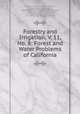 Forestry and Irrigation. V. 11, No. 8: Forest and Water Problems of California, Samuel Fortier , William F. Hubbard , Joseph Barlow Lippincott, Walter Curran Mendenhall , Gifford Pinchot, E . J. Allen, W. E. Colby , T. C. Friedlander, T . P. Lukens, E. Mead , F. N. Newell, A. F . Potter, E. A . Sterling, H. Wright 