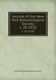 Journal of the New York Entomological Society. v. 28 1920, New York Entomological Society 