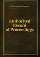 Authorised Record of Proceedings, John Howard Shakespeare 
