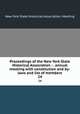 Proceedings of the New York State Historical Association : . annual meeting with constitution and by-laws and list of members. 24, New York State Historical Association. Meeting 