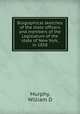 Biographical sketches of the state officers and members of the Legislature of the state of New York, in 1858, William D. Murphy 