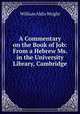 A Commentary on the Book of Job: From a Hebrew Ms. in the University Library, Cambridge, Wright William Aldis 