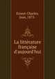 La litterature francaise d
