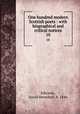 One hundred modern Scottish poets : with biographical and critical notices. 10, Edwards, David Herschell, b. 1846 