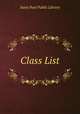 Class List, Saint Paul Public Library 