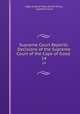 Supreme Court Reports: Decisions of the Supreme Court of the Cape of Good .. 14, Cape of Good Hope (South Africa), Supreme Court 