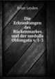 Die Erkrankungen des Ruckenmarkes und der medulla Oblongata v. 1-3, Ernst Leyden 