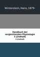 Handbuch der vergleichenden Physiologie. 3 (2ndhalf), Winterstein, Hans, 1879- 