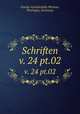 Schriften. v. 24 pt.02, Goethe-Gesellschaft (Weimar, Thuringia, Germany) 