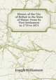History of the City of Belfast in the State of Maine: From Its First Settlement in 1770 to 1875, Joseph Williamson 