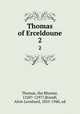 Thomas of Erceldoune. 2, Thomas, the Rhymer, 1220?-1297?,Brandl, Alois Leonhard, 1855-1940, ed 