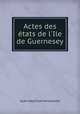 Actes des etats de l