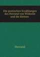 Die poetischen Erzahlungen des Herrand von Wildonie und die kleinen ., Herrand 