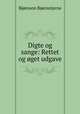 Digte og sange: Rettet og oget udgave, Bjornstjerne Bjornson 