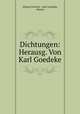 Dichtungen: Herausg. Von Karl Goedeke., Johann Fischart , Karl Goedeke, Horace 