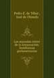 Las segundas cortes de la restauracion: Semblanzas parlamentarias, Pedro E. de Tebar 