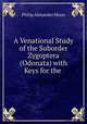 A Venational Study of the Suborder Zygoptera (Odonata) with Keys for the ., Philip Alexander Munz 