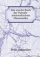 Das zweite Buch der Pseudo-aristotelischen Okonomika, Peter Schneider 