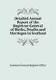 Detailed Annual Report of the Registrar-General of Births, Deaths and Marriages in Scotland, Scotland General Register Office 