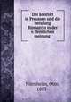 Der konflikt in Preussen und die berufung Bismarcks in der o?ffentlichen meinung, Nirrnheim, Otto, 1883- 