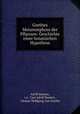 Goethes Metamorphose der Pflanzen. Teil 1, Adolf Hansen, i.e . Carl Adolf Hansen , Johann Wolfgang von Goethe 