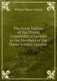 The Great Italians of the Divina Commedia: A Lecture to the Members of the Dante Society, London ., William Warren Vernon 